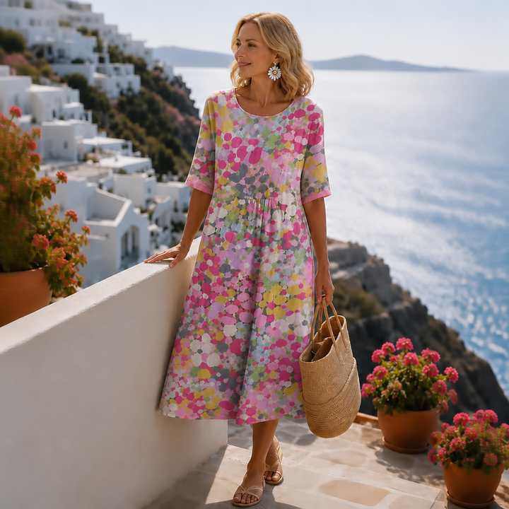 Wearbella – Midi Dress That Covers Arms, Never Overheats