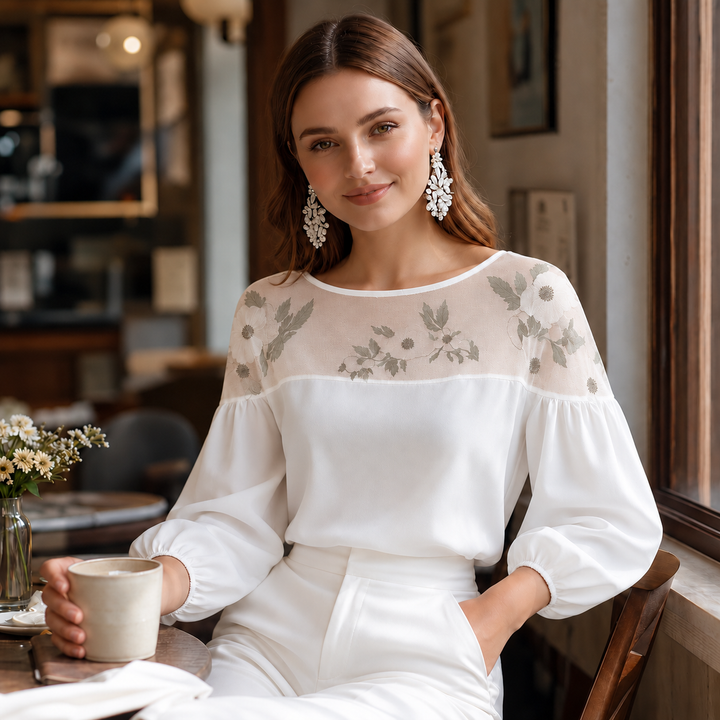 Florenza – Floral Off-Shoulder Top