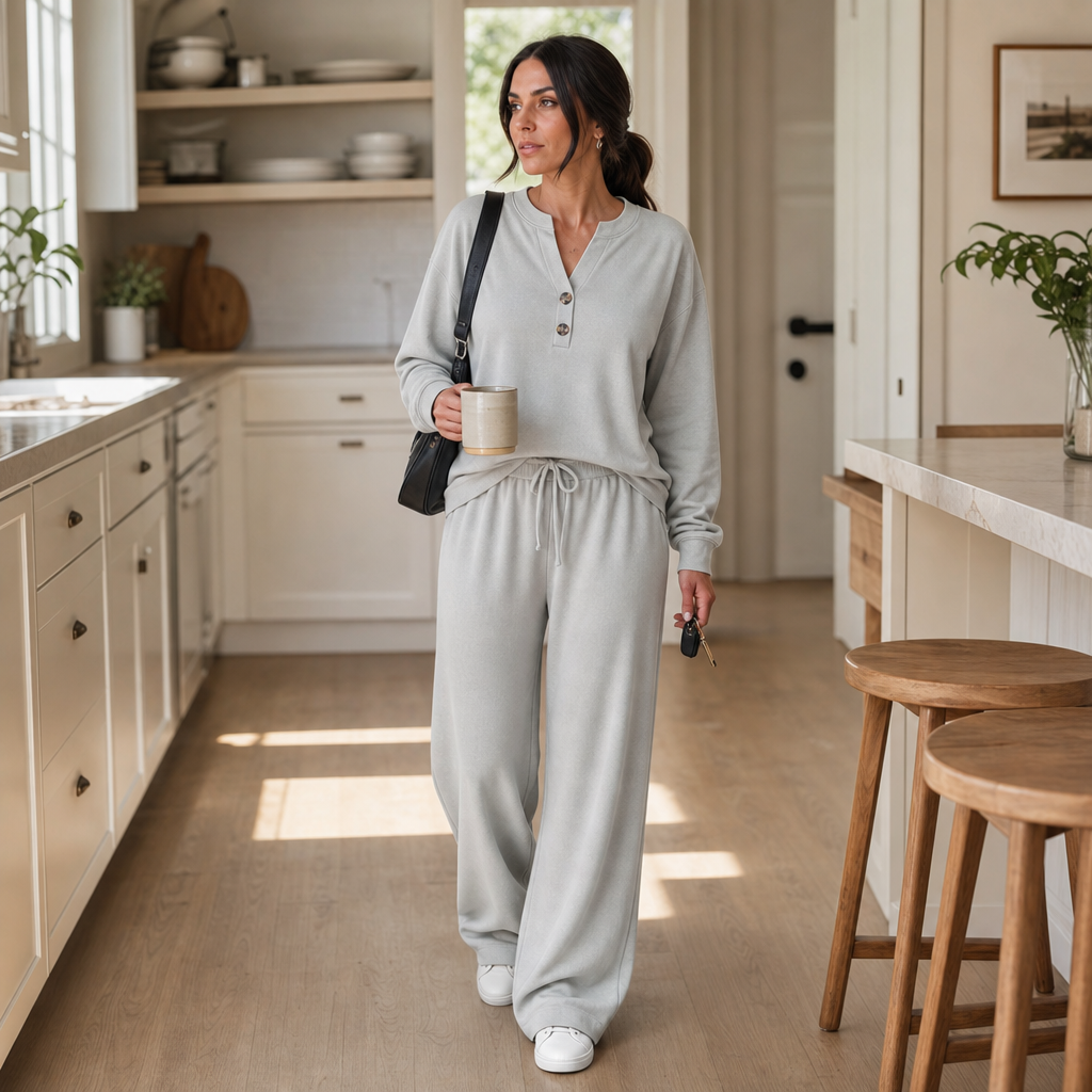 Wearbella – Belted Wide-Leg Top And Trouser Set