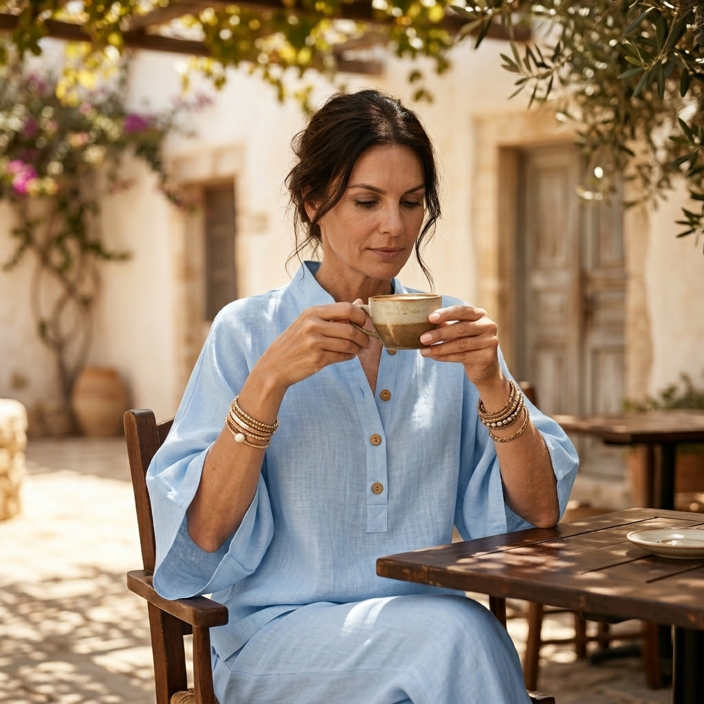 Marelle™ Breezy Linen Two-Piece Set for Warm Days