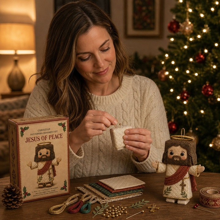 Faithcraft – No-Sew Nativity Ornament Craft Kit