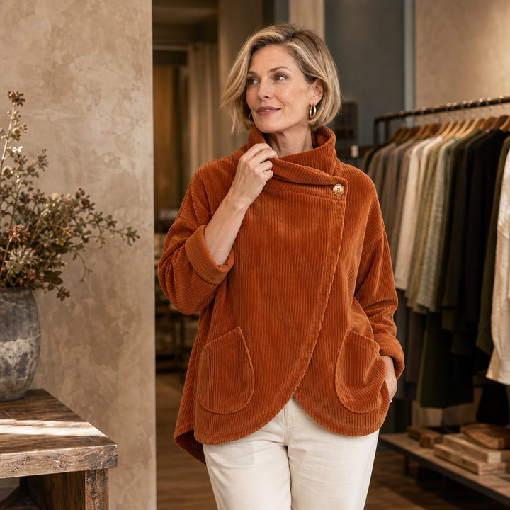 Vellara – Asymmetric Wrap Top