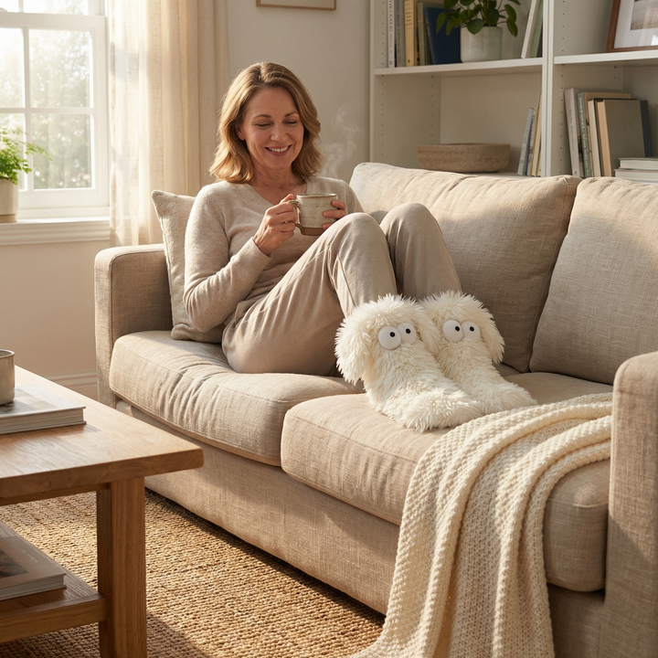 Fuzzlo™ – Fluffy Monster Home Socks