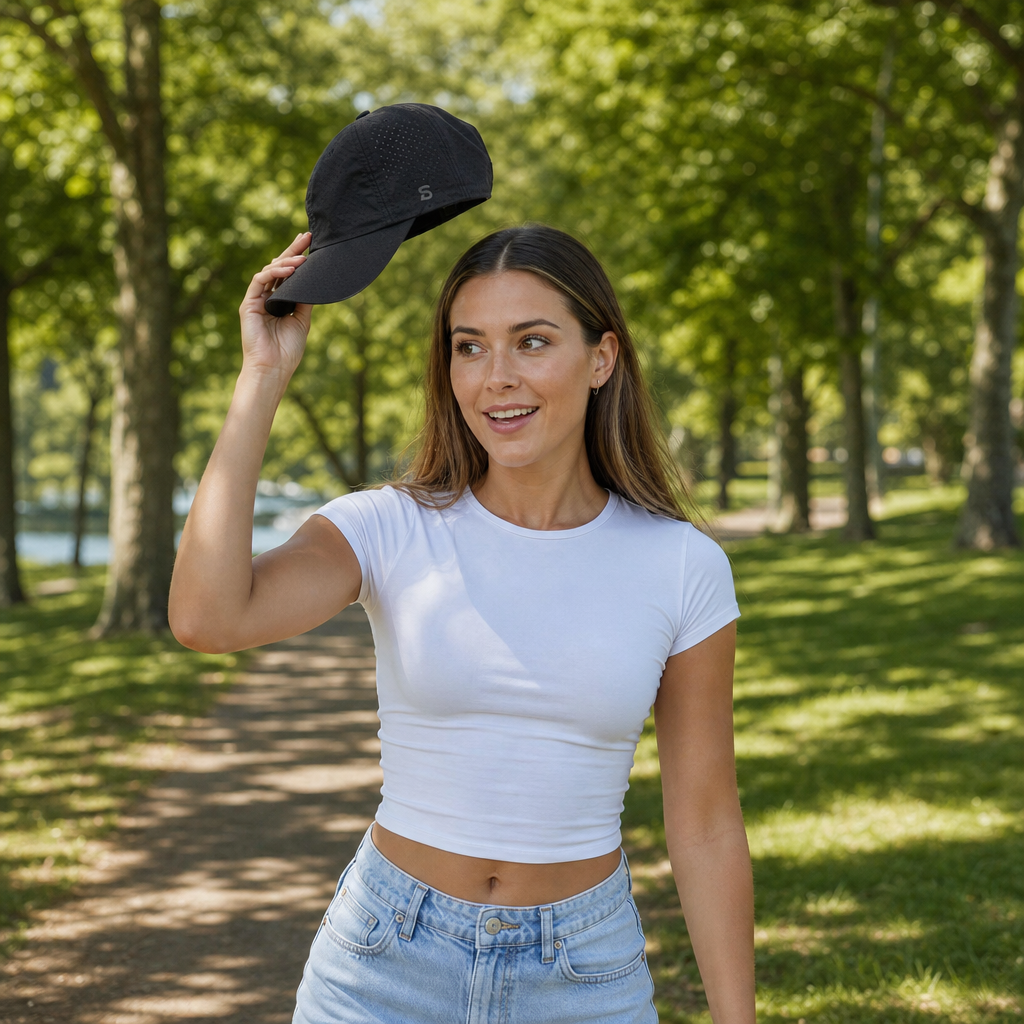Cloudcap – Blackout Airflow No-Flatten Running Cap