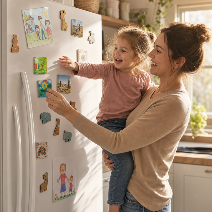Kinkeep – Clear Acrylic Photo Magnet Kit