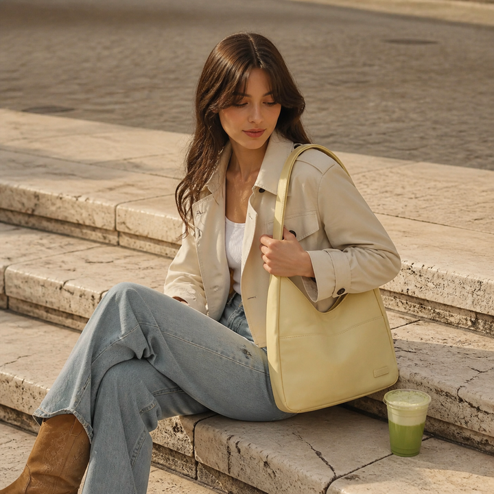 Lunavia™ – Soft Shoulder Bag for Everyday Elegance