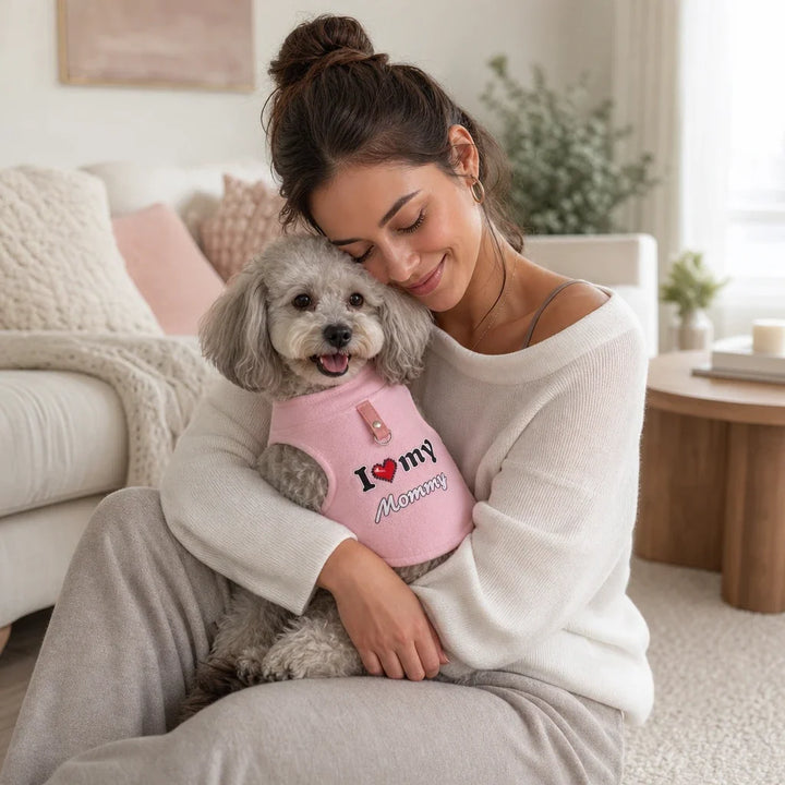 CosyPaw – Fleece-Lined Printed Dog Sweater