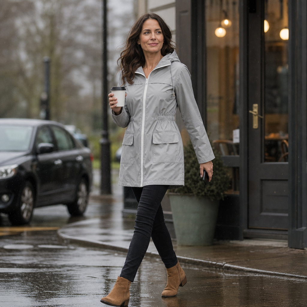 Rainelle – Fitted Waterproof Everyday Rain Jacket
