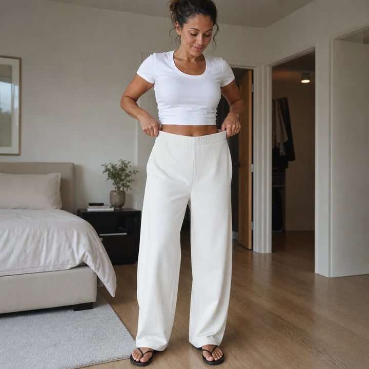 Wearbella – High-Waisted Pull-On Tapered Ankle Pants