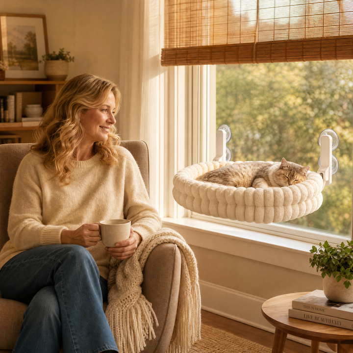 Lumiclaw™ – Foldable Window Cat Bed