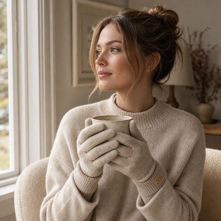 Cashmere Touch – Cashmere Wool Touchscreen Gloves