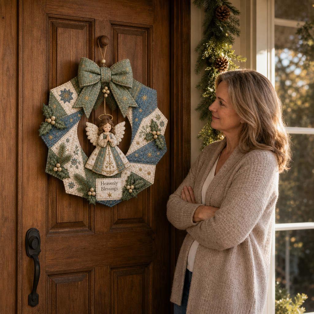 Tuckwreath – Quilted Fabric Wreath Kit