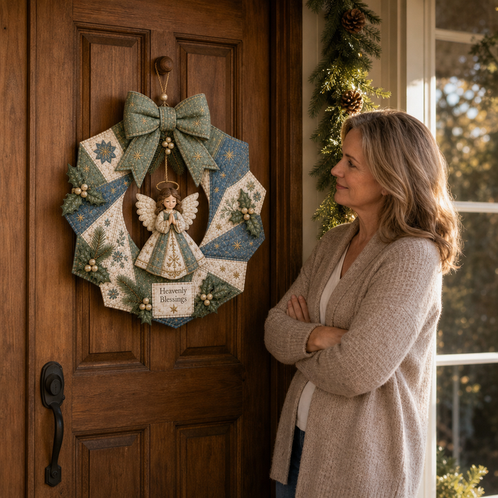 Tuckwreath – Quilted Fabric Wreath Kit