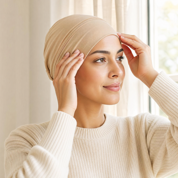 Solenna™ – Soft Stretch Turban Cap