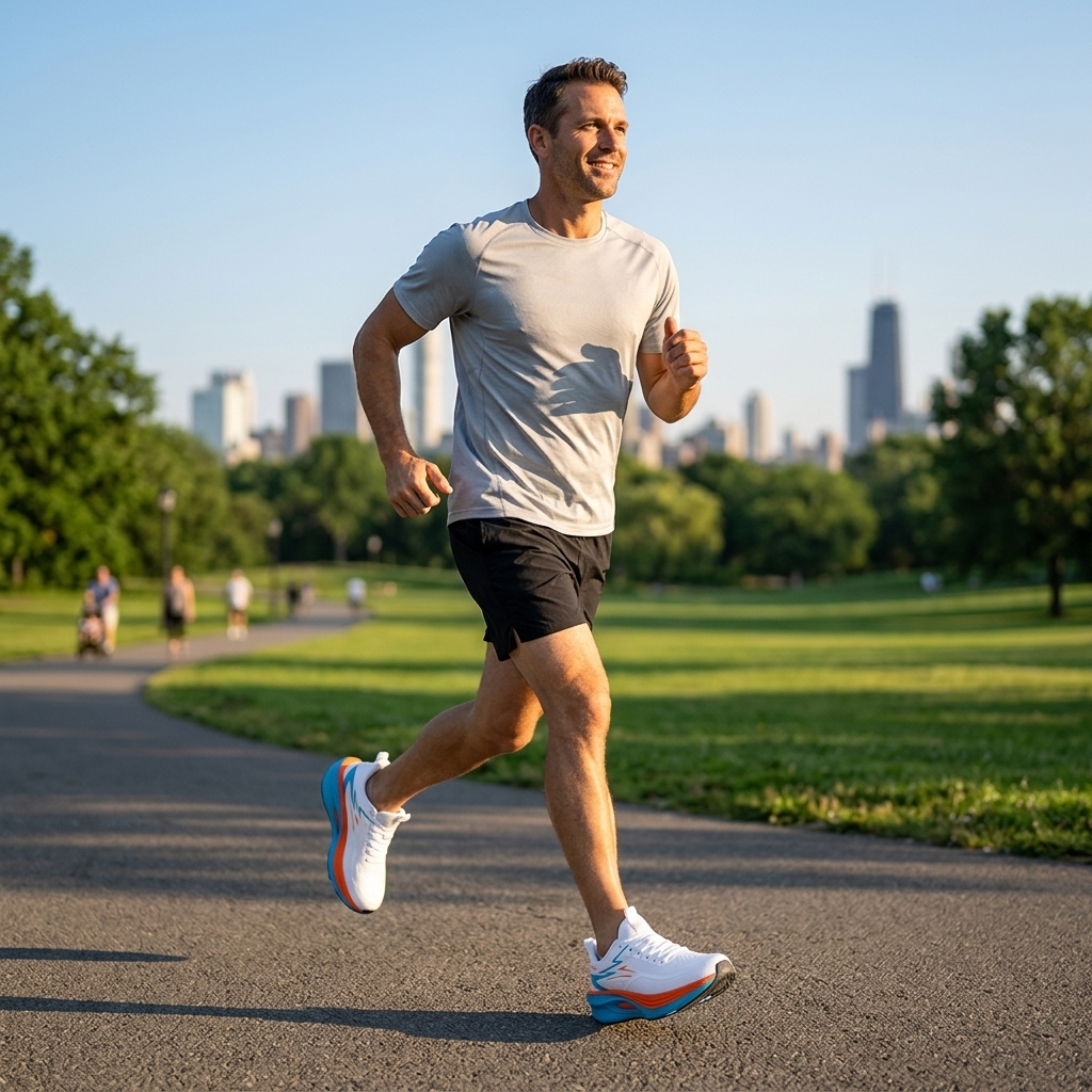 Strideva™ – Lightweight Cushioned Running Shoes
