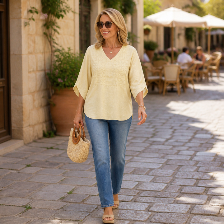 Wearbella – The Blouse That Looks Finished, Not Fussy