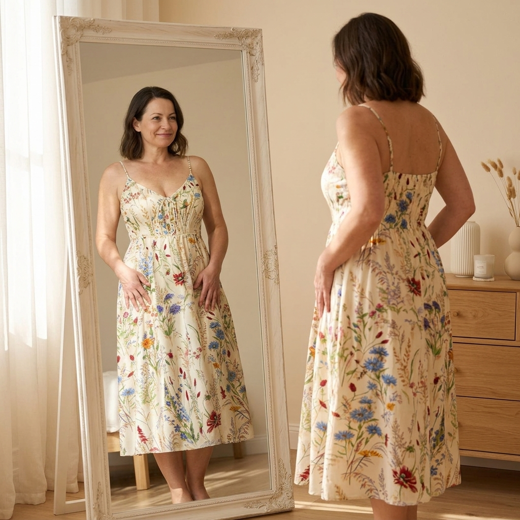 Floressa™ – Wildflower A Line Midi Sundress