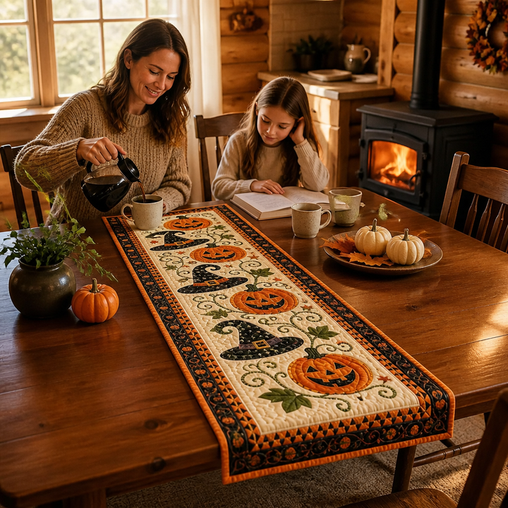 Harvestly – Quilted Fall Table Runner