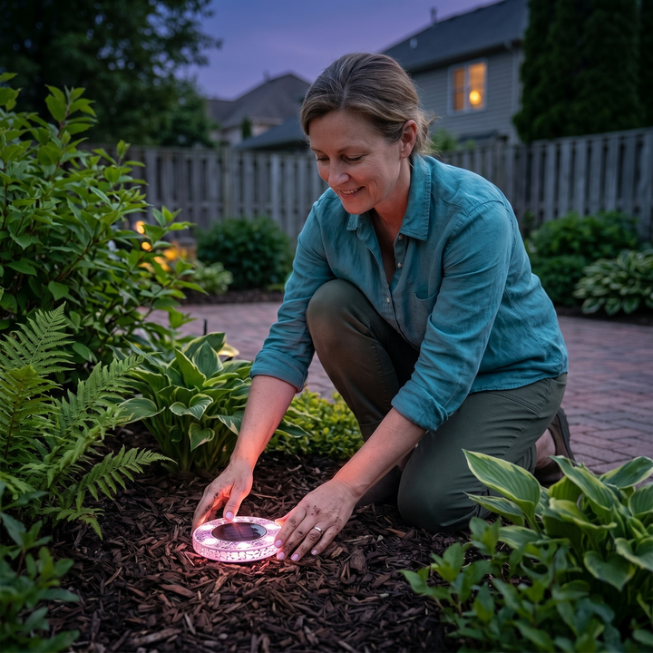Glowmara™ – Decorative Mosaic Solar Path Lights