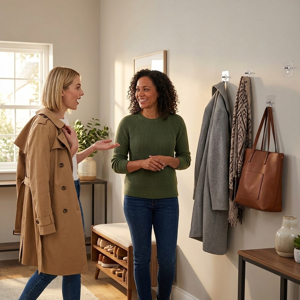 Gripstay™ – Heavy Duty Invisible Adhesive Wall Hooks