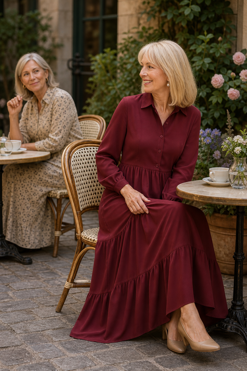 Wearbella – Relaxed Fit Flowy Swing Dress