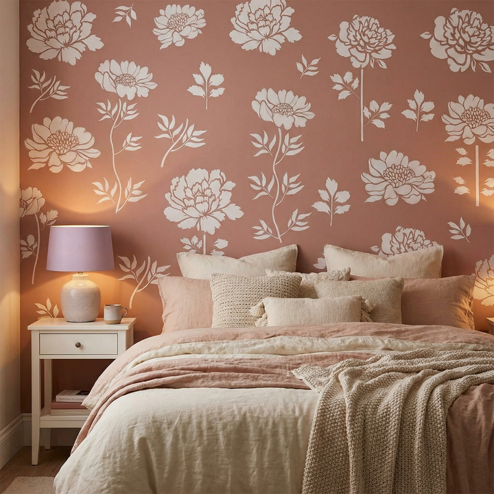 Florenza™ Large Reusable Flower Stencils (Set of 6)