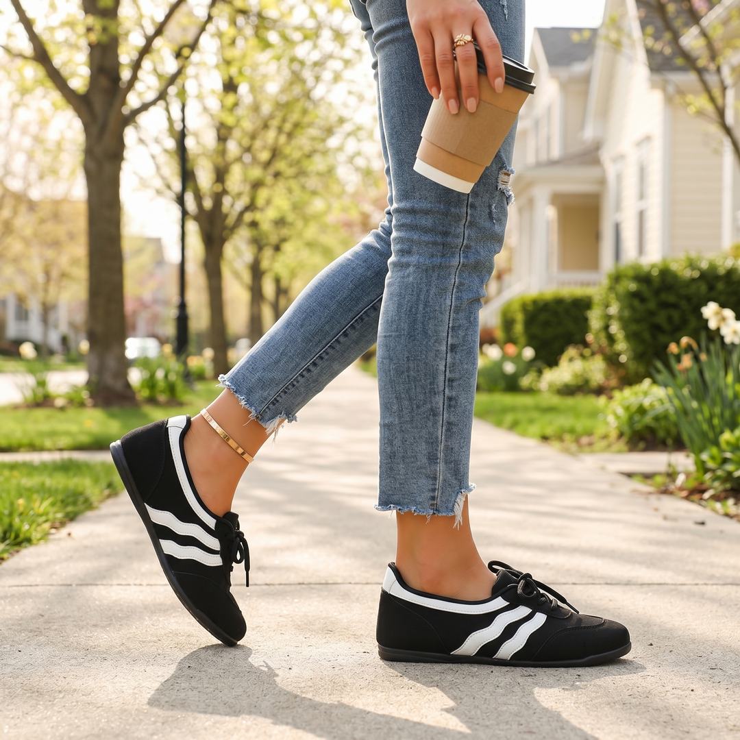 Lunelle™ - Retro Slip-On Sneakers for Effortless Daily Wear