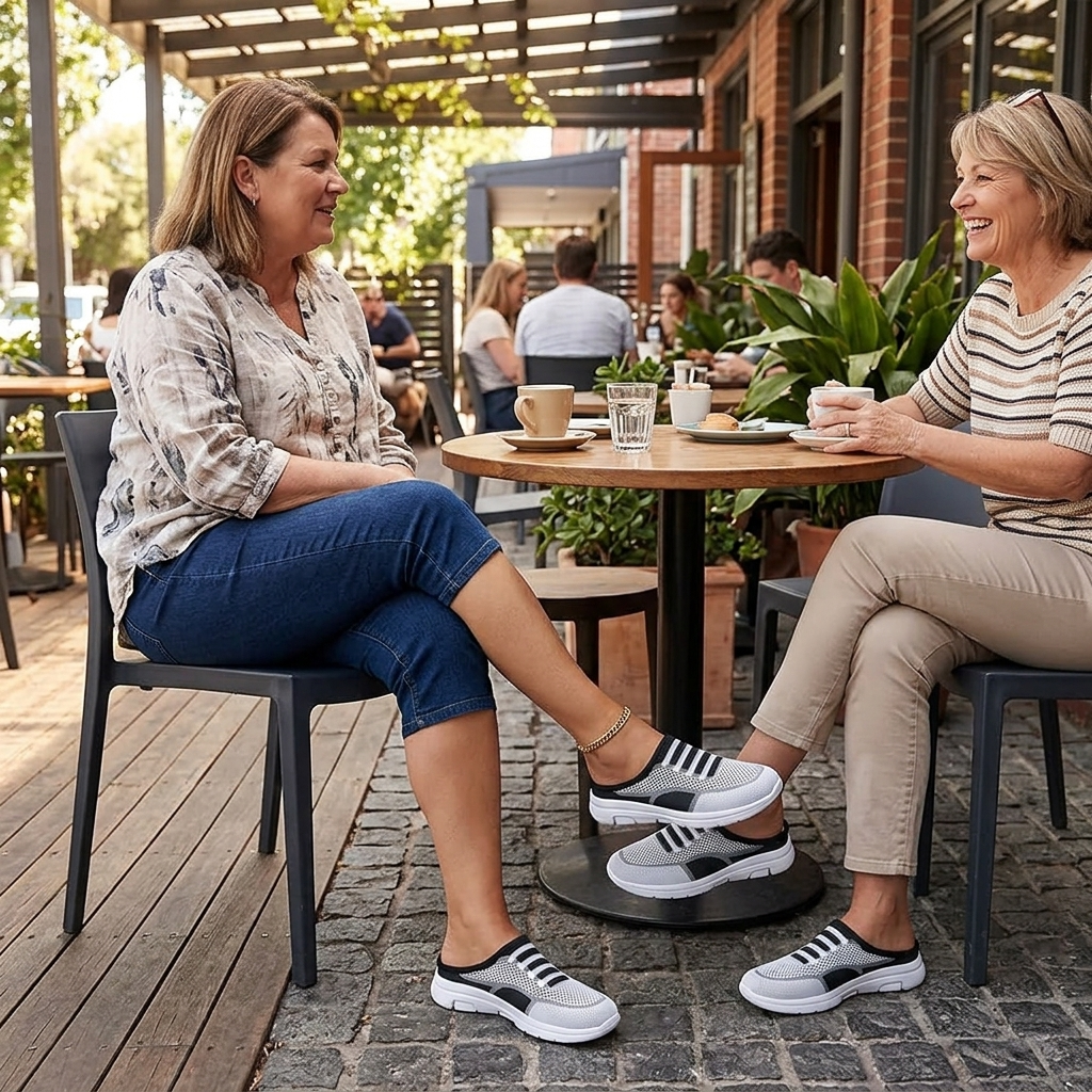 Stepvana™ – Breathable Air Cushion Slip On Mules
