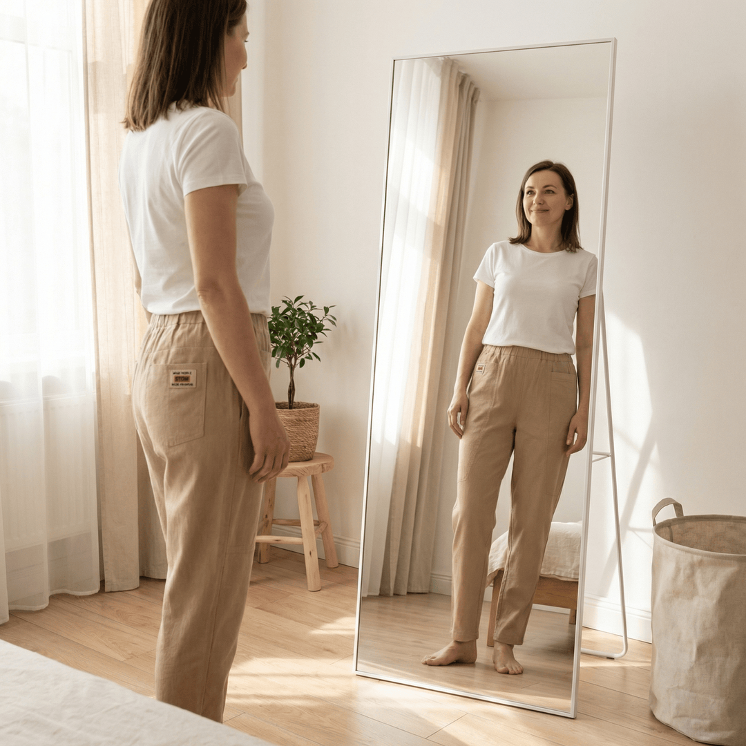 Linara™ – Cotton Linen Tapered Pants - Lark & Clover