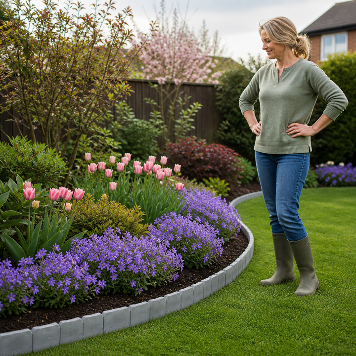 Stonelay™ – Stone-Effect Garden Edging that Taps In