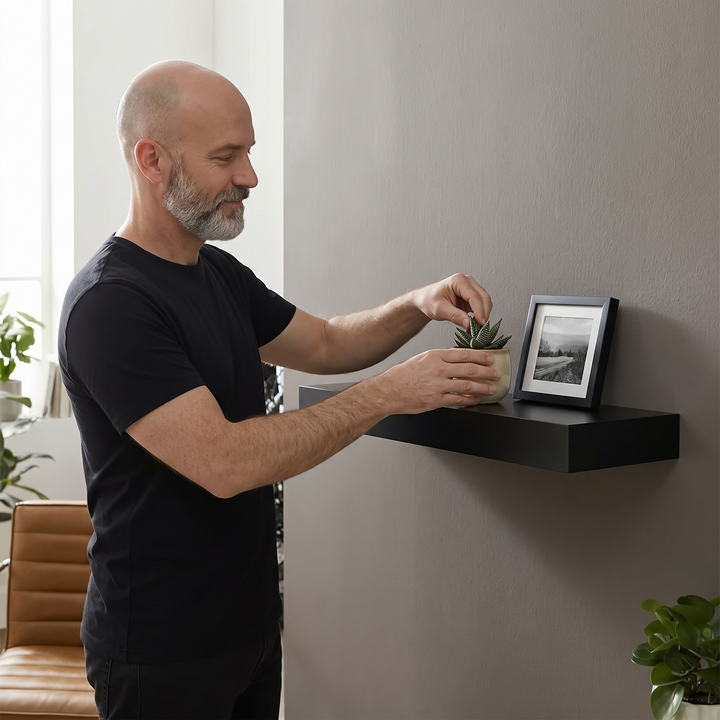 Vaultedge™ - Floating Wall Shelf with Hidden Compartment