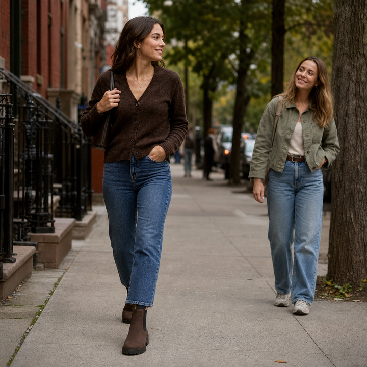 Everstride – Brown Chelsea Ankle Boots