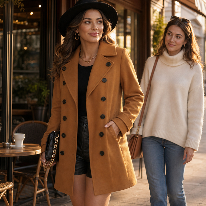 Overcoat & Co. – Relaxed Double-Breasted Wool-Blend Coat