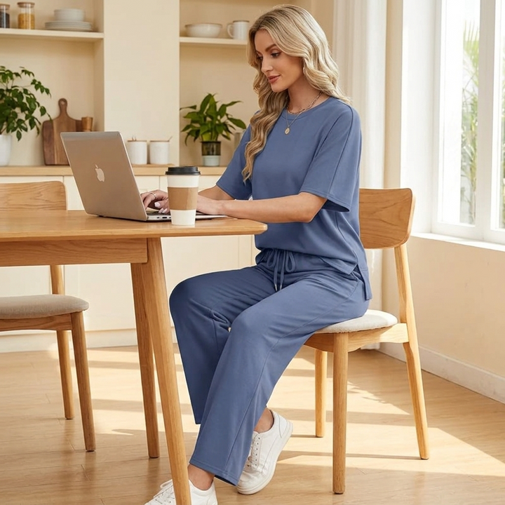 Elowen™ – Soft Matching Top and Trouser Set