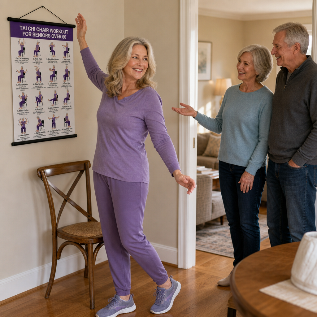 Steadwell – Seated And Standing Tai Chi Wall Chart