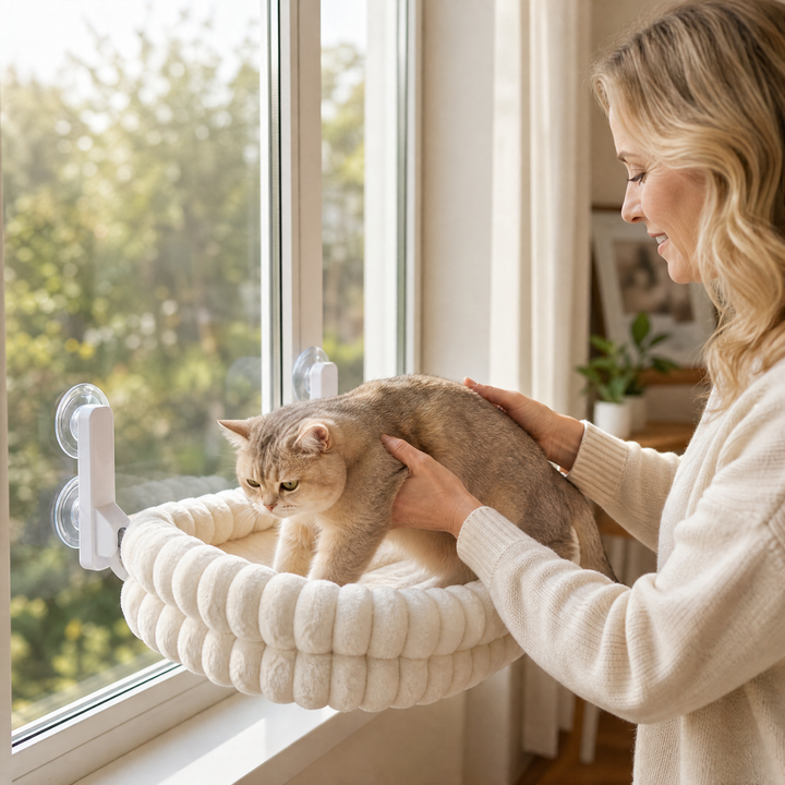 Lumiclaw™ – Foldable Window Cat Bed