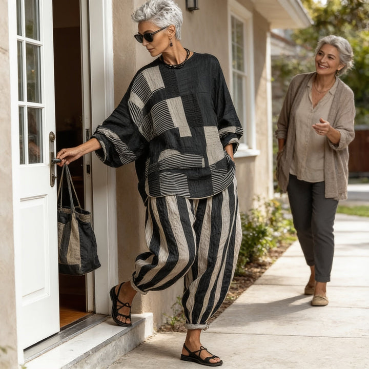 Loungefit – The Oversized Set That Reads Intentional, Not Sloppy