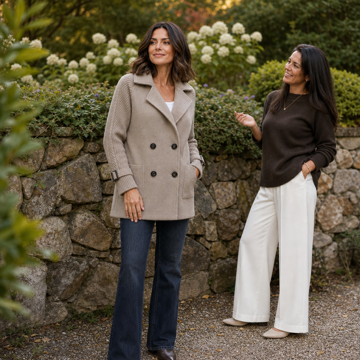 Doubletake – Double-Breasted Lapel Coat