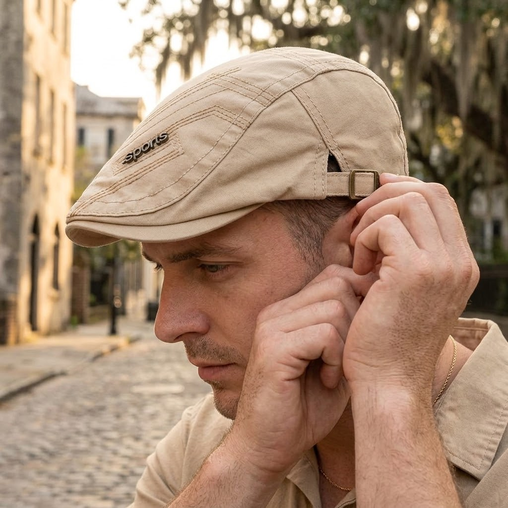 Caplow™ – Low-Profile Flat Cap for Everyday Wear