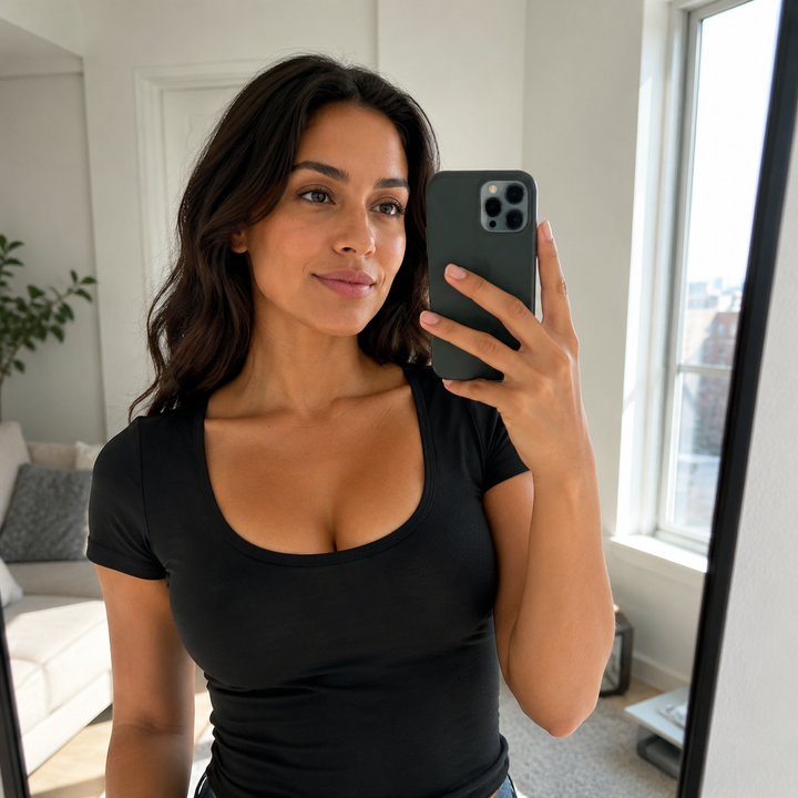 Florelle™ – Seamless Balconette Bra for Wide-Neck Tops