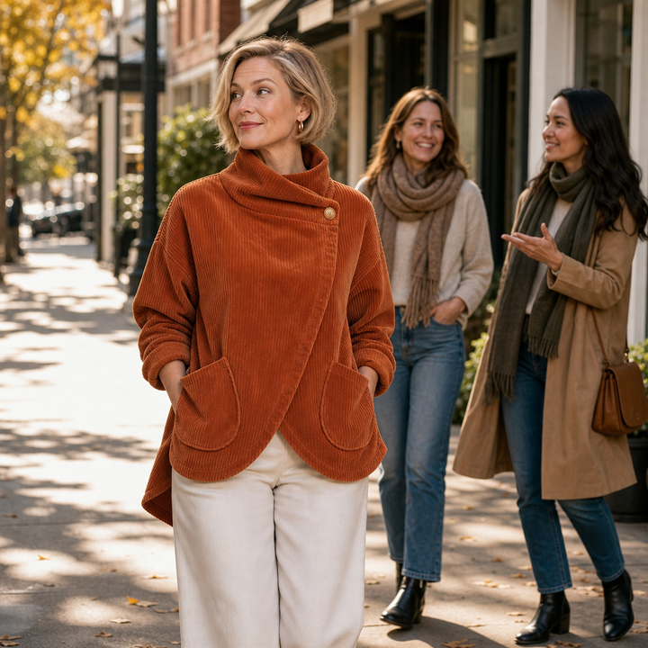 Vellara – Asymmetric Wrap Top
