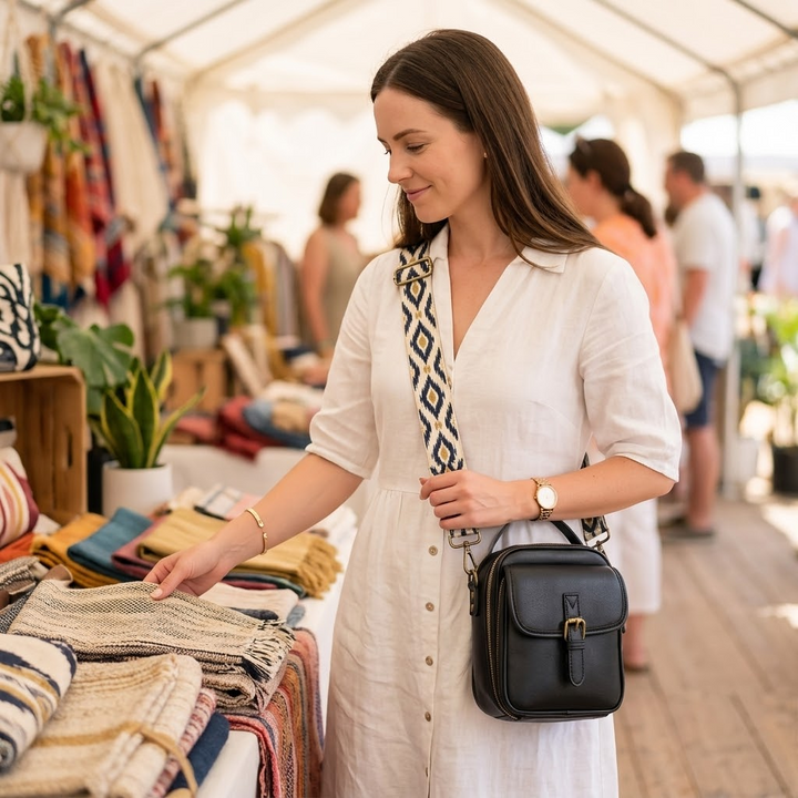 Carryn™ – Organized Crossbody Bag with Card Slots
