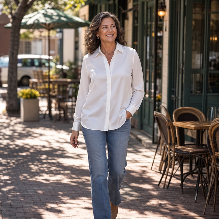Satinelle – Long-Sleeve Shirt