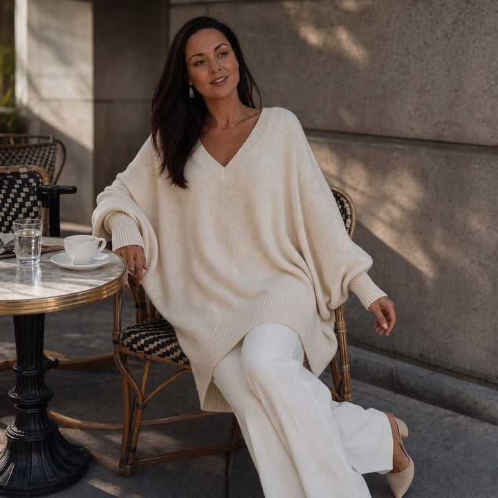 Lunavia – Mid-Length Knit Sweater