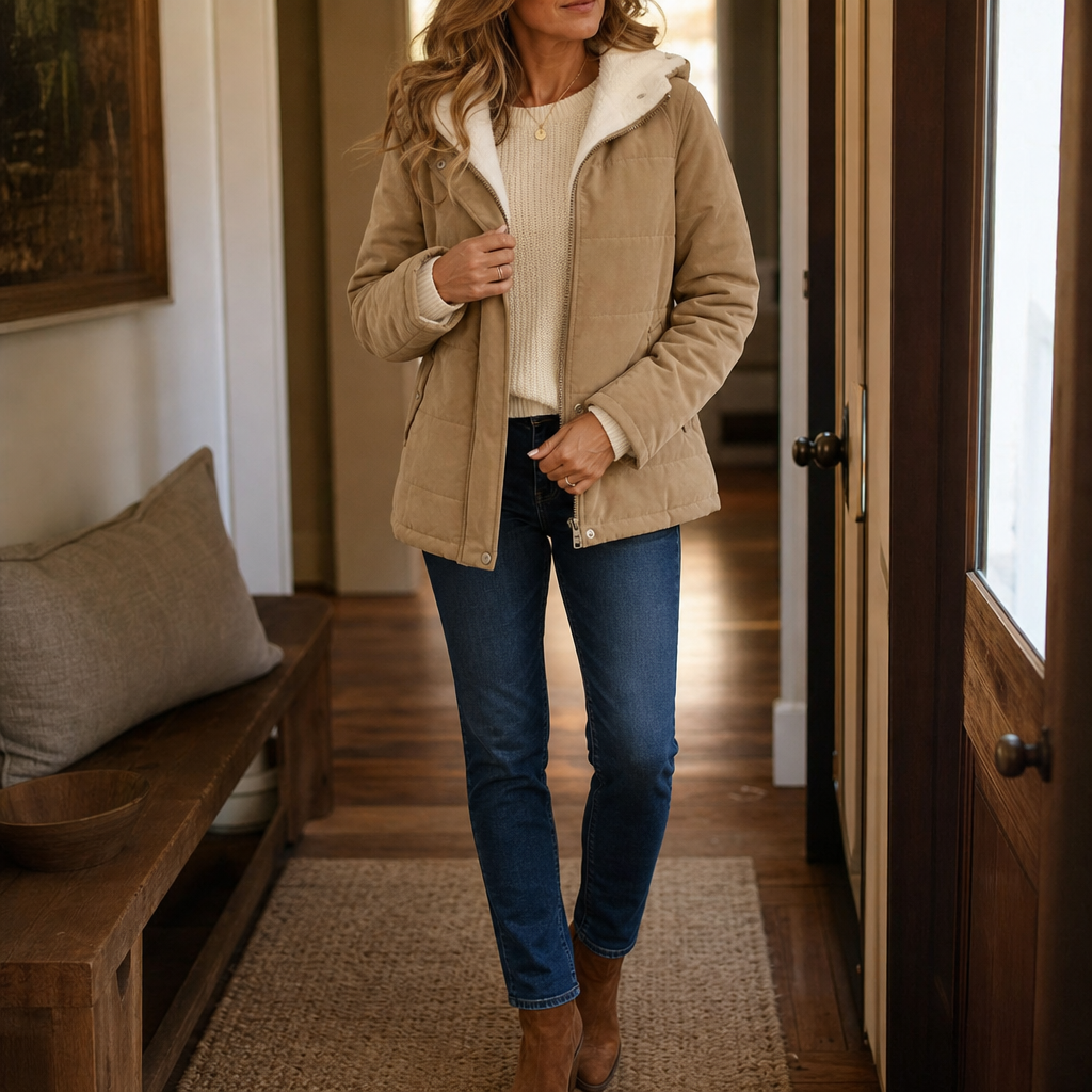 Coldbourne – Thickened Hooded Puffer Jacket