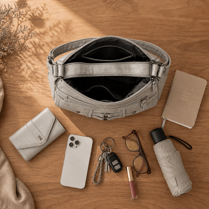 Avella™ - Soft Leather Crossbody Bag for Effortless Daily Carry