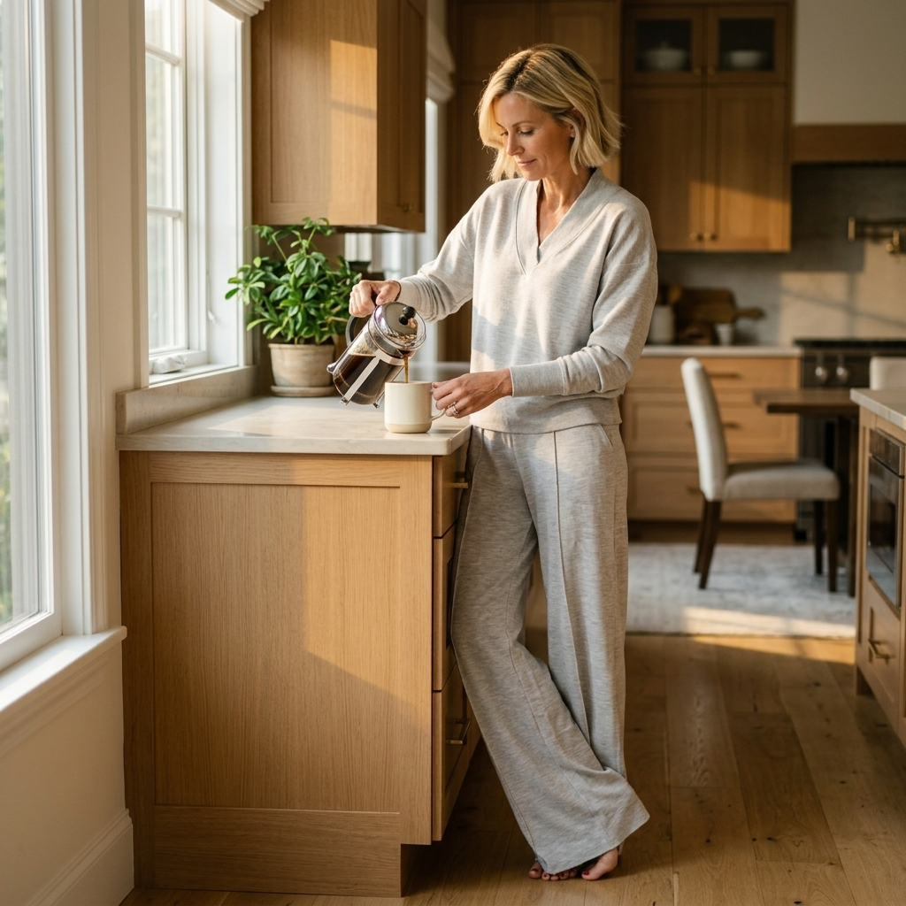 Lunessa™ – Soft Knit Sweater and Wide Leg Pants Set