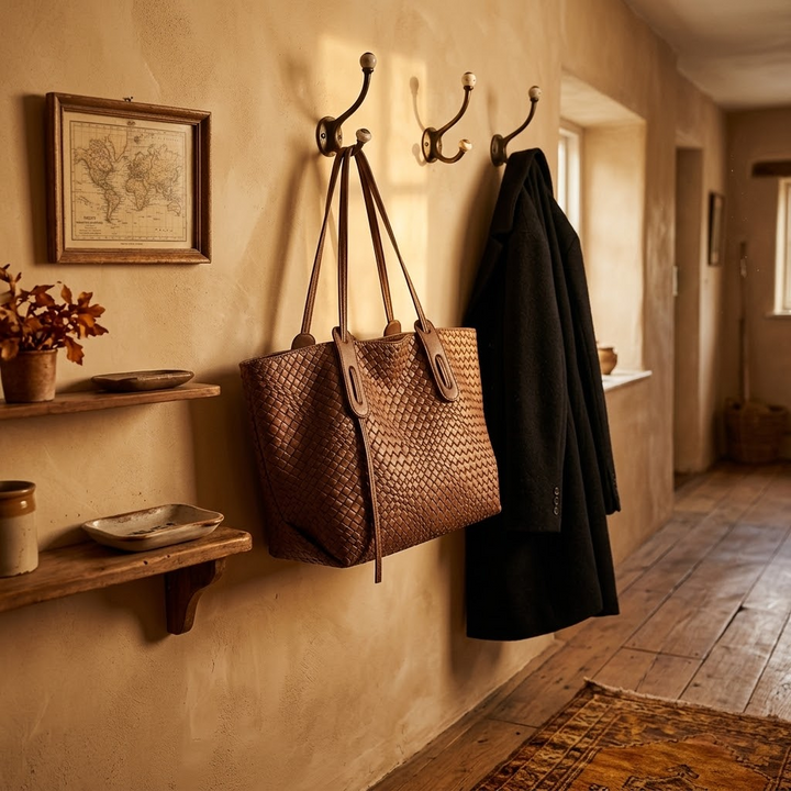 Ardenna™ – Woven Faux Leather Tote