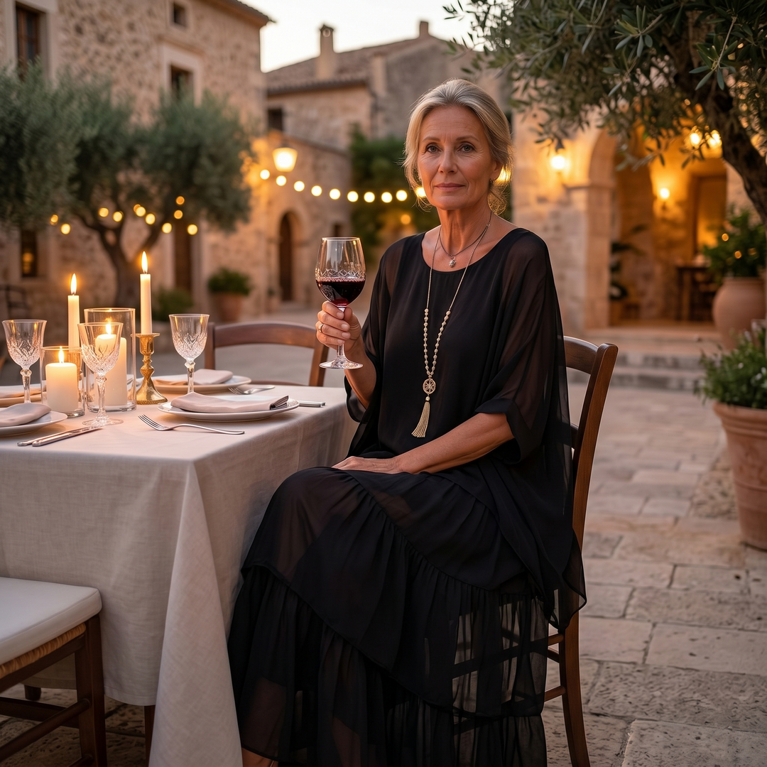 Marella™ – Elegant Tiered Dress for Events