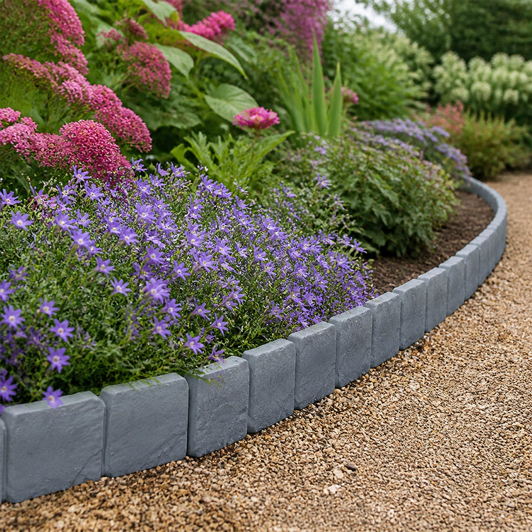 Stonelay™ – Stone-Effect Garden Edging that Taps In